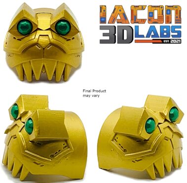 Grimlock Sharkticon Shoulder Pauldrons - Iacon 3D Labs - Print Lab