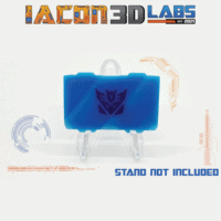 Acoustic Wave (RP-01) Chest Insert (Toon Version) - Iacon 3D Labs