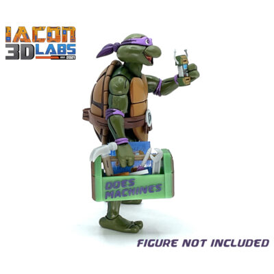 Donatello With Toolbox Side - Teenage Mutant Ninja Turtles - Iacon Labs 3D