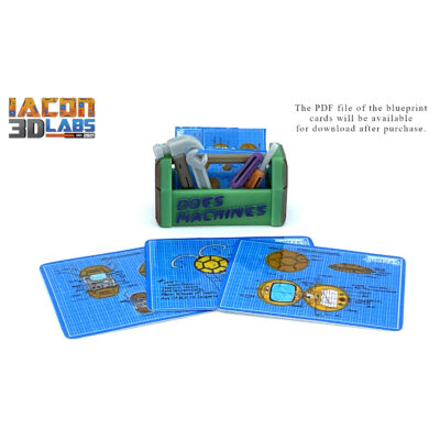 Donatello Toolbox - Teenage Mutant Ninja Turtles - Iacon Labs 3D