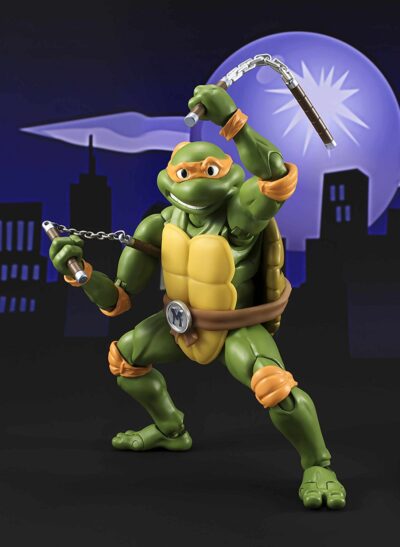 Teenage Mutant Ninja Turtles S.H.Figuarts Michelangelo (MIB) - Image 6