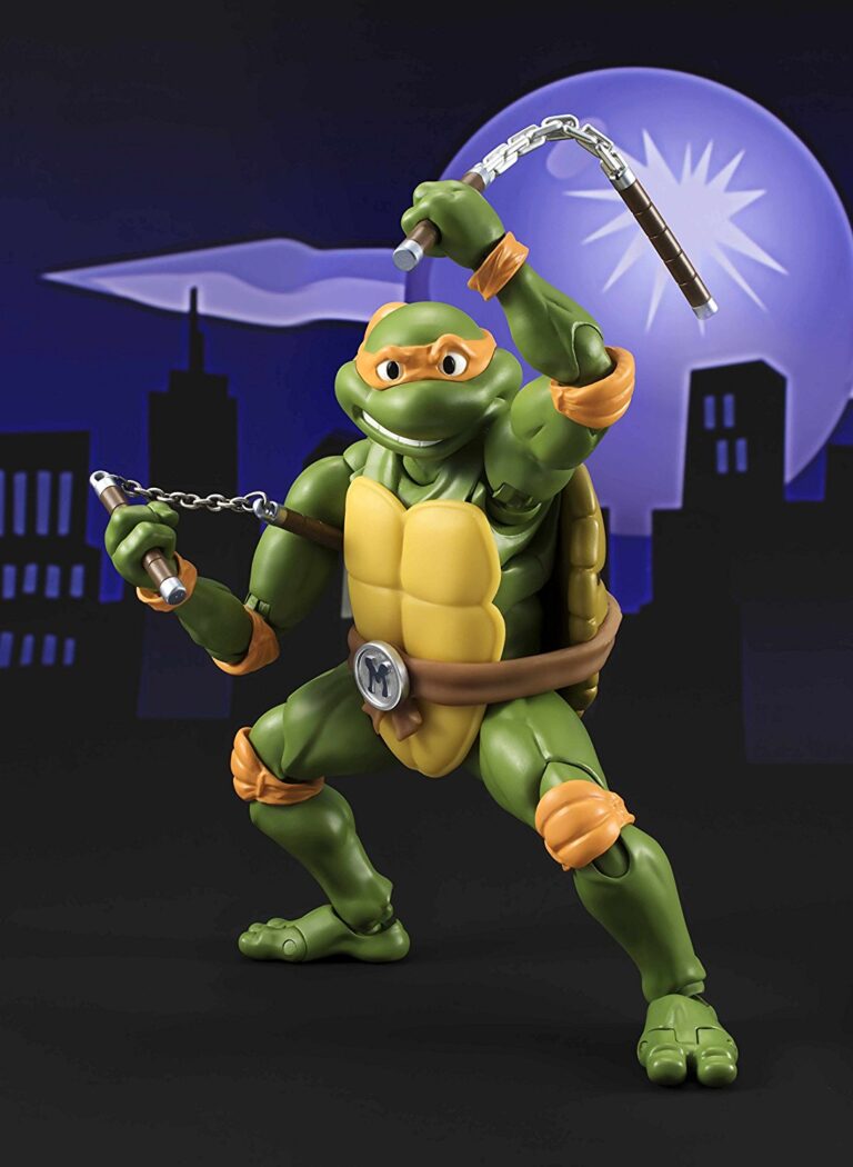 Teenage Mutant Ninja Turtles S.H.Figuarts Michelangelo (MIB) - Iacon 3D ...