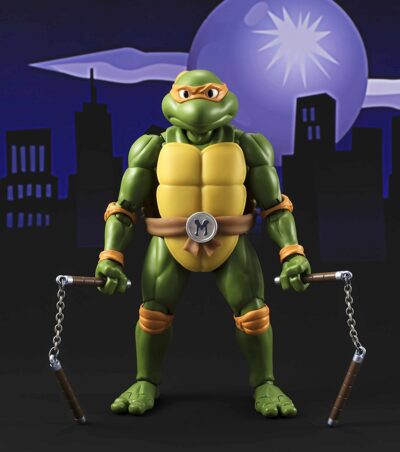 Teenage Mutant Ninja Turtles S.H.Figuarts Michelangelo (MIB) - Image 5