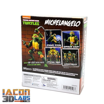 Teenage Mutant Ninja Turtles S.H.Figuarts Michelangelo (MIB) - Image 2