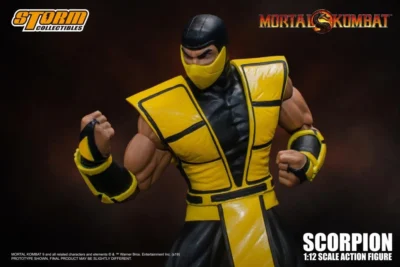 Mortal Kombat 3 VS Series Scorpion 1/12 Scale Figure (MIB) - Image 8