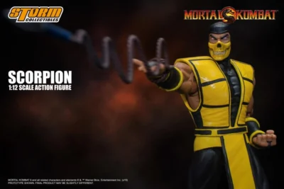 Mortal Kombat 3 VS Series Scorpion 1/12 Scale Figure (MIB) - Image 7