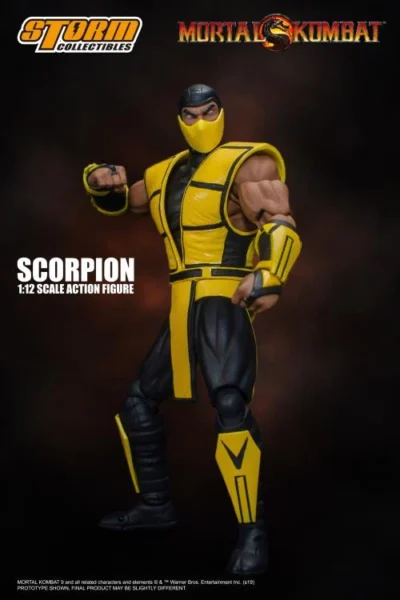 Mortal Kombat 3 VS Series Scorpion 1/12 Scale Figure (MIB) - Image 6