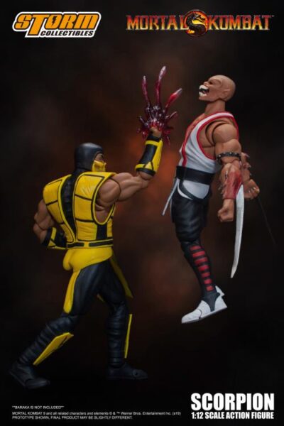 Mortal Kombat 3 VS Series Scorpion 1/12 Scale Figure (MIB) - Image 3