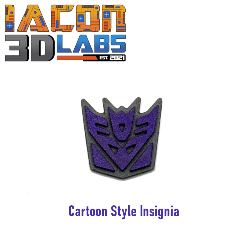 FT-31 Marauder Titan Class Decepticon Insignia (Toy or Cartoon Style) - Image 4