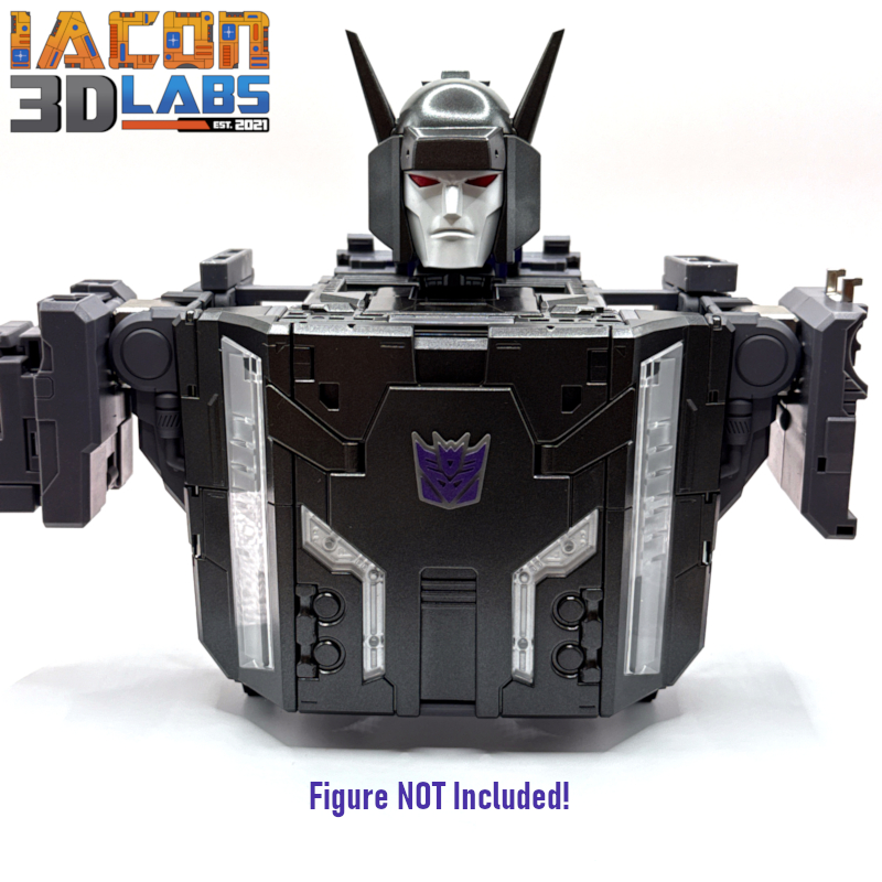 FT-31 Marauder Titan Class Decepticon Insignia (Toy or Cartoon Style) - Image 8