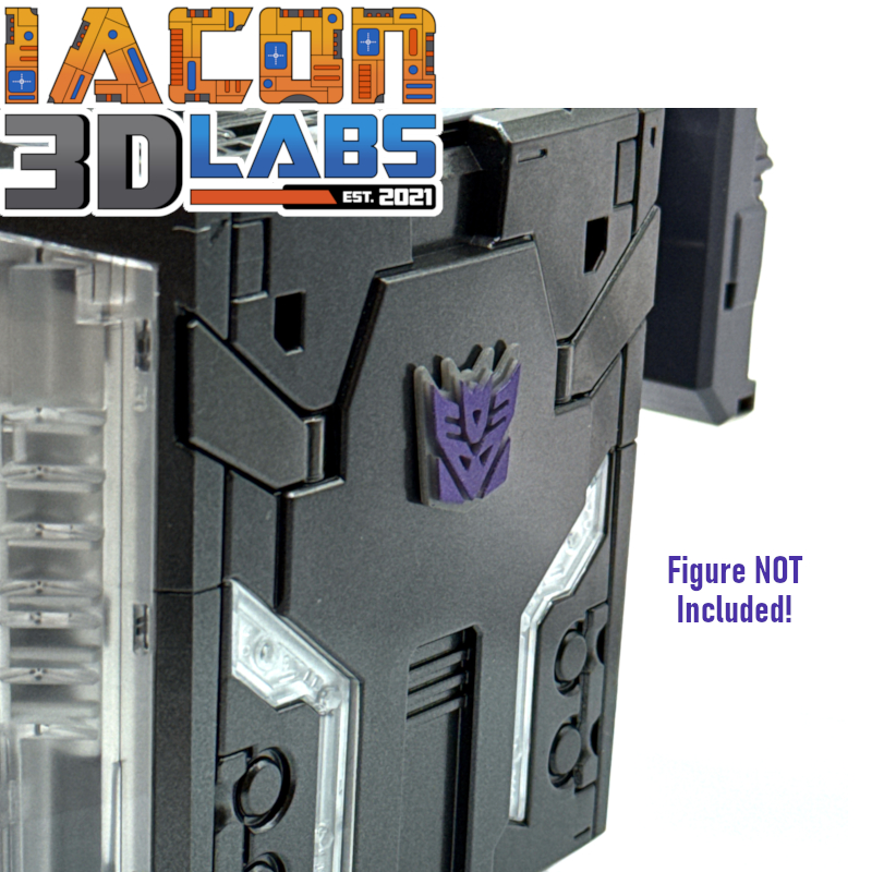 FT-31 Marauder Titan Class Decepticon Insignia (Toy or Cartoon Style) - Image 9