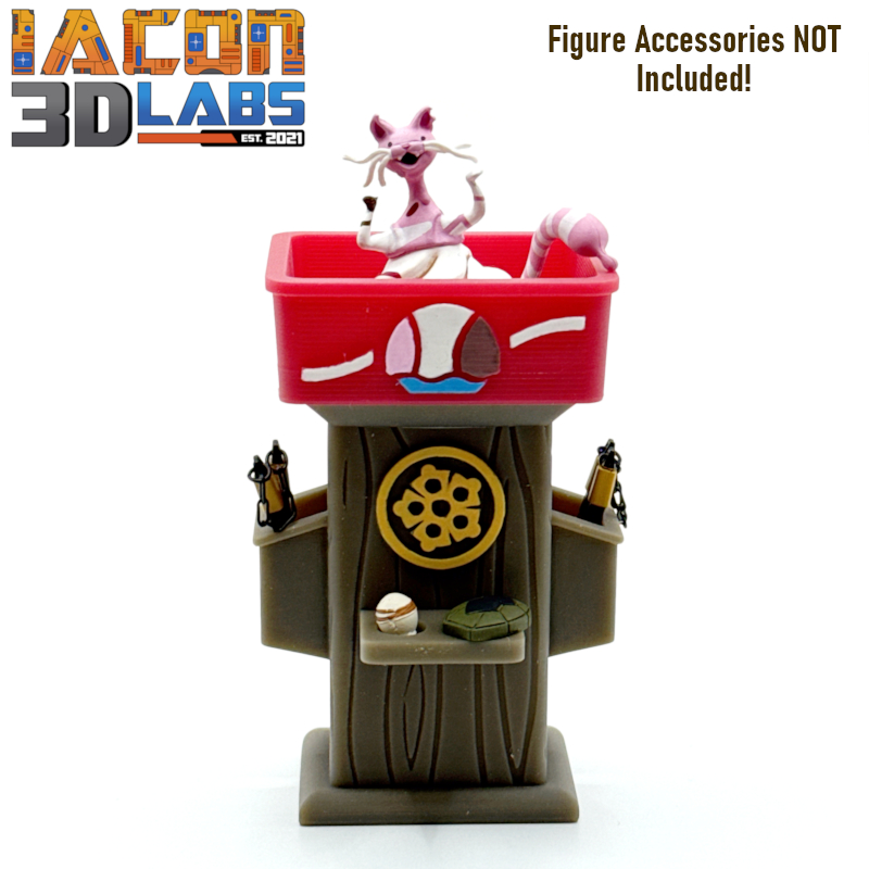 2012 Michelangelo Ice Cream Kitty Accessory Stand - Image 4