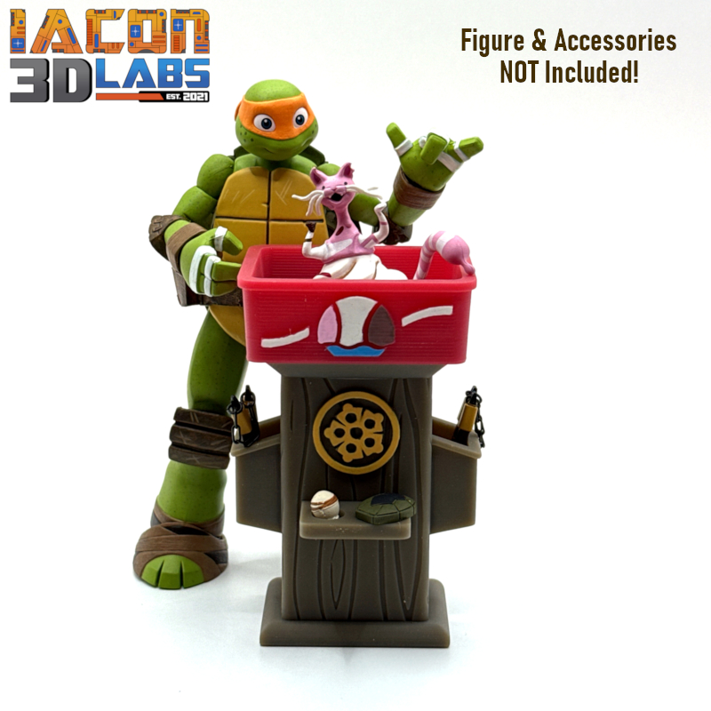 2012 Michelangelo Ice Cream Kitty Accessory Stand - Image 6