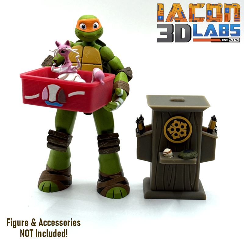 2012 Michelangelo Ice Cream Kitty Accessory Stand - Image 7