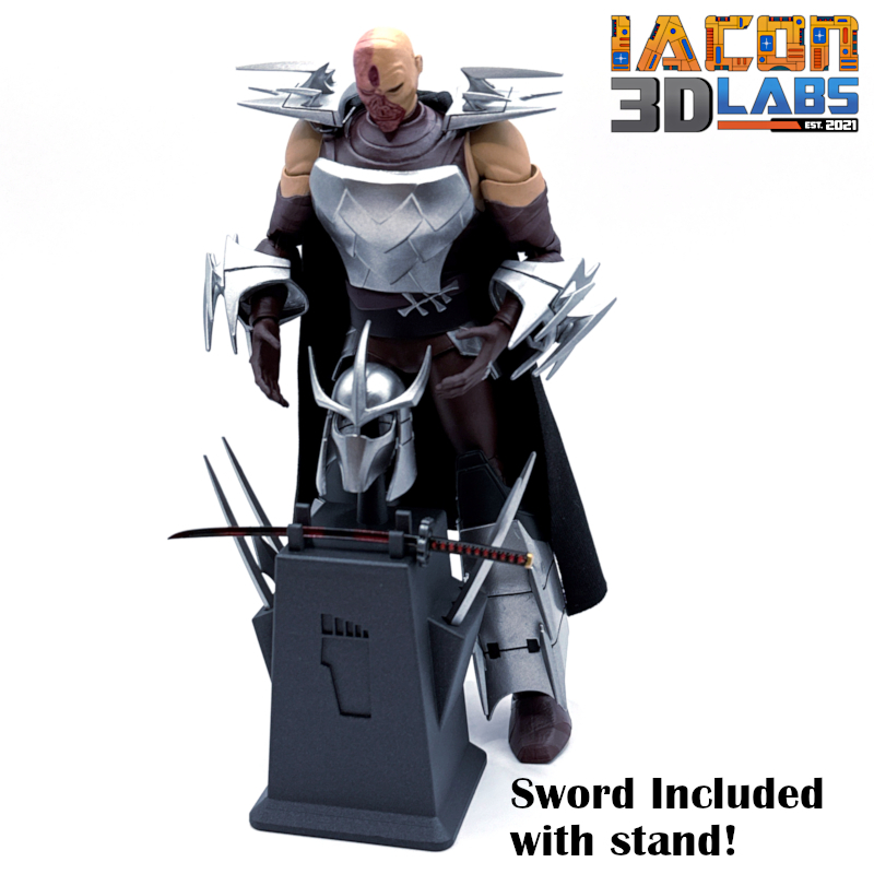 TMNT (2012 Cartoon) Ultimate Shredder & Throne Room Set - Image 2