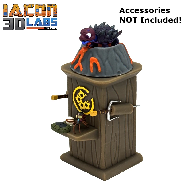 2012 Raphael Volcano Dojo Accessory Stand - Image 4