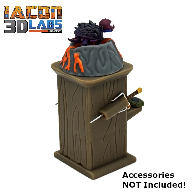 2012 Raphael Volcano Dojo Accessory Stand - Image 5