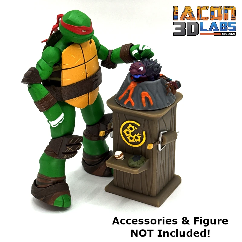 2012 Raphael Volcano Dojo Accessory Stand - Image 8