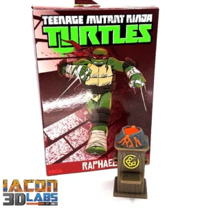 TMNT (2012 Cartoon) Ultimate Raphael & Volcano Dojo Stand