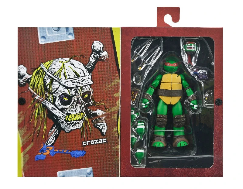 TMNT (2012 Cartoon) Ultimate Raphael & Volcano Dojo Stand - Image 6